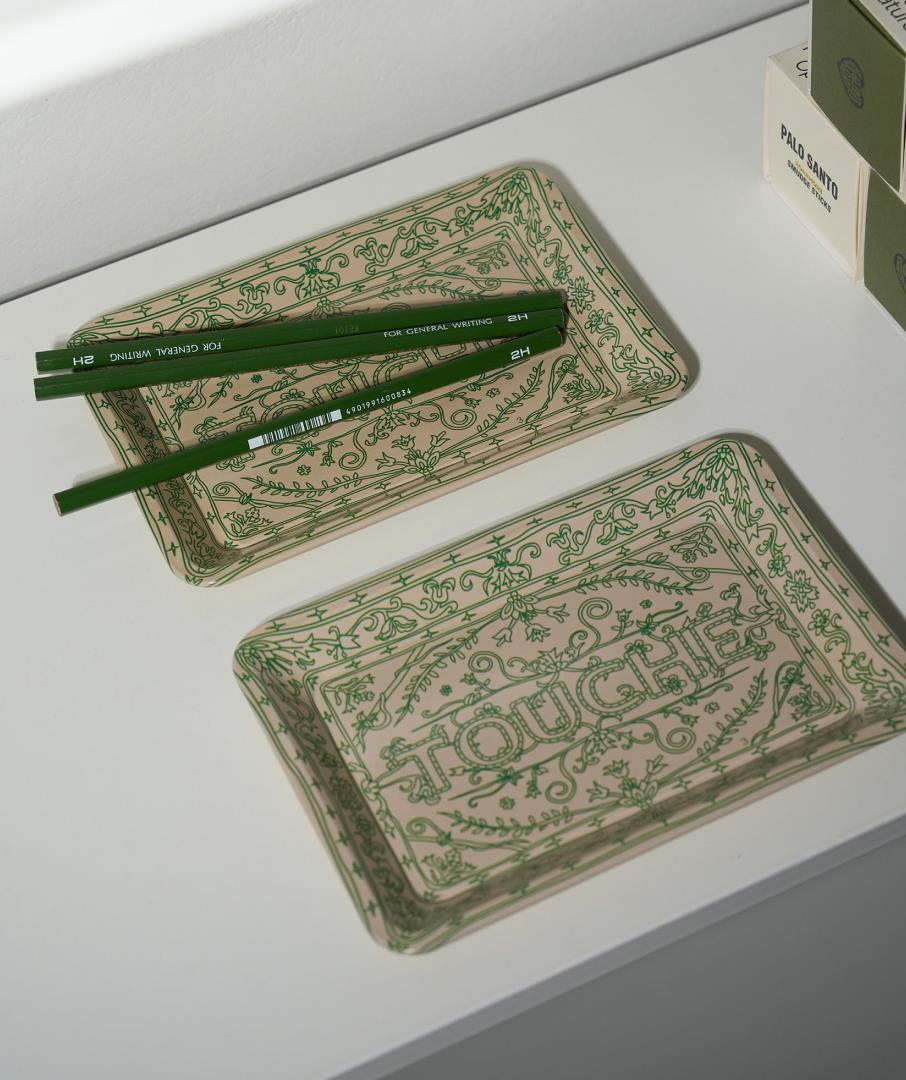 Doodle Persian Tray Ivory