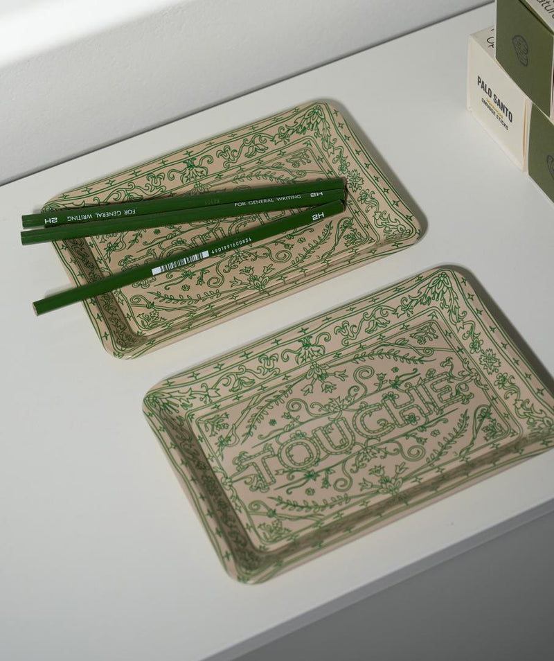 Doodle Persian Tray Ivory