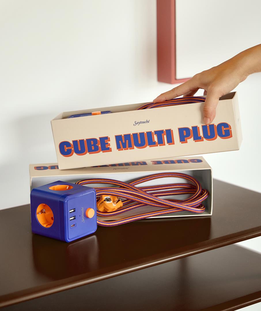 Cube Multi Plug Navy
