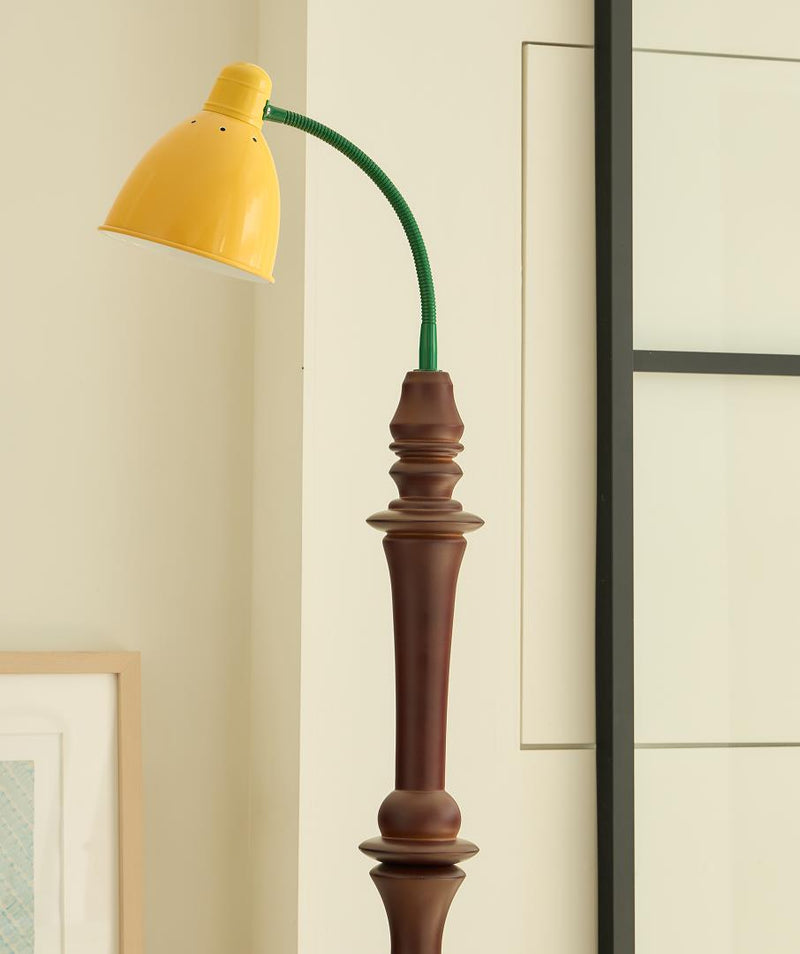 Mixed Floor Lamp Yellow