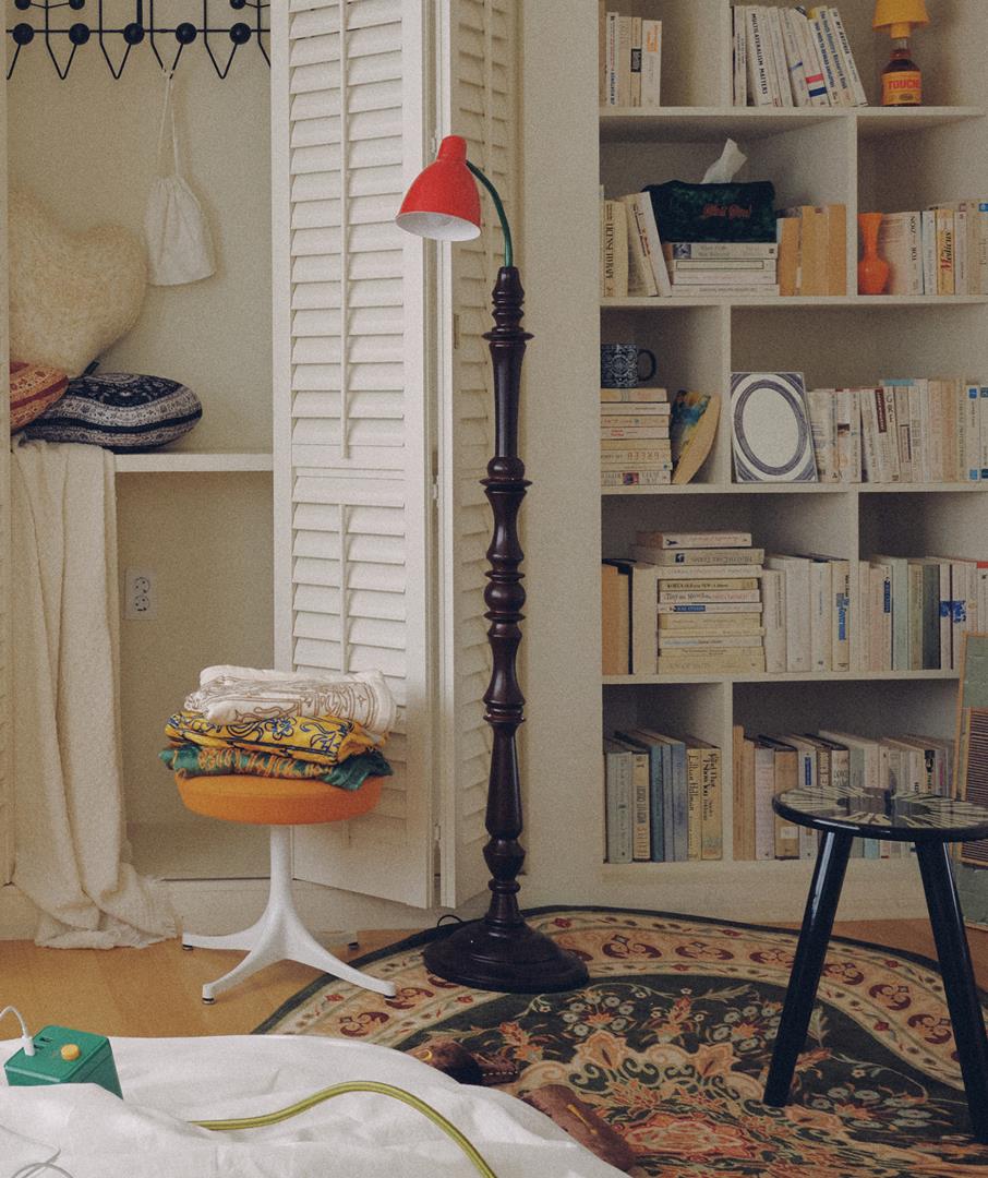 Mixed Floor Lamp Red