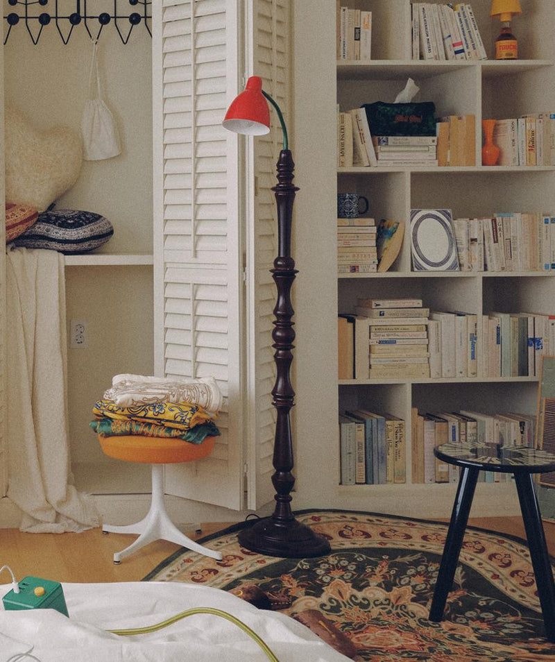 Mixed Floor Lamp Red