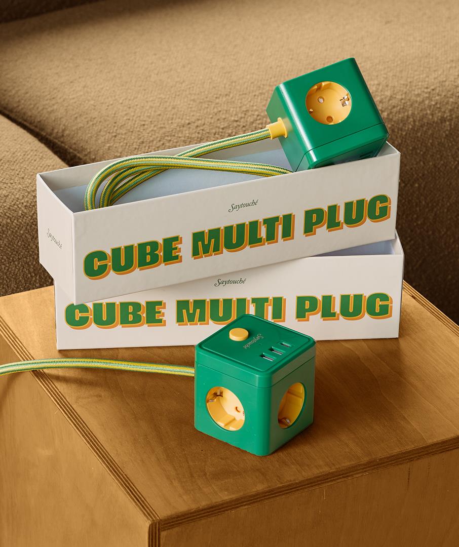 Cube Multi Plug Green