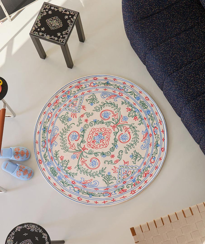 Doodle Persian Rug B-type Multi