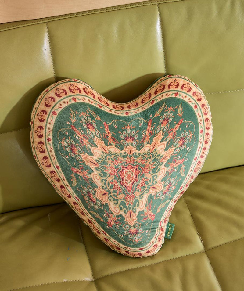 Liquified Persian Cushion Green