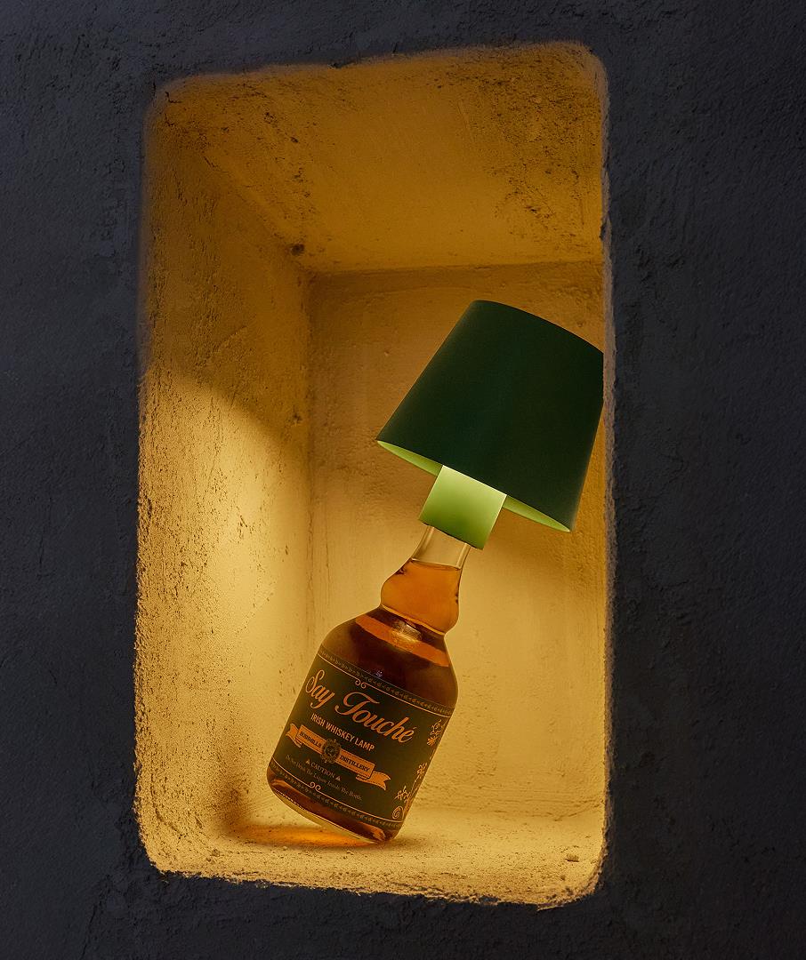 Whiskey Lamp Green