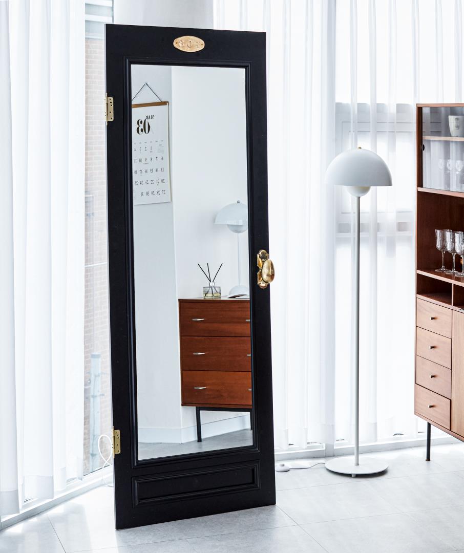 Door Mirror Black