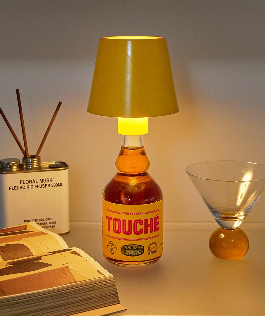 Whiskey Lamp Yellow