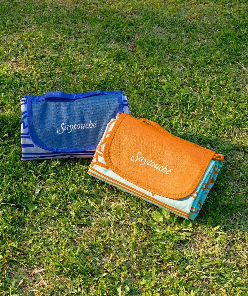 Doodle Persian Picnic Mat Orange