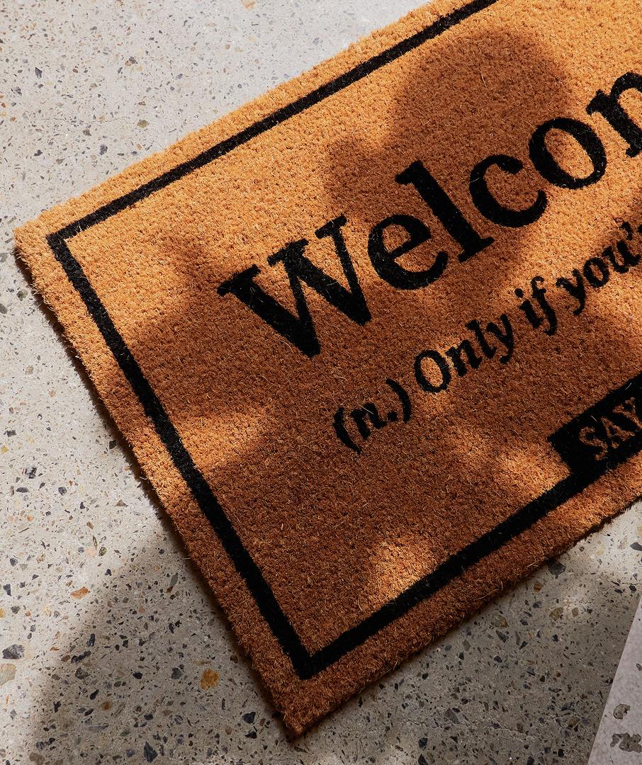 Welcome Door Mat