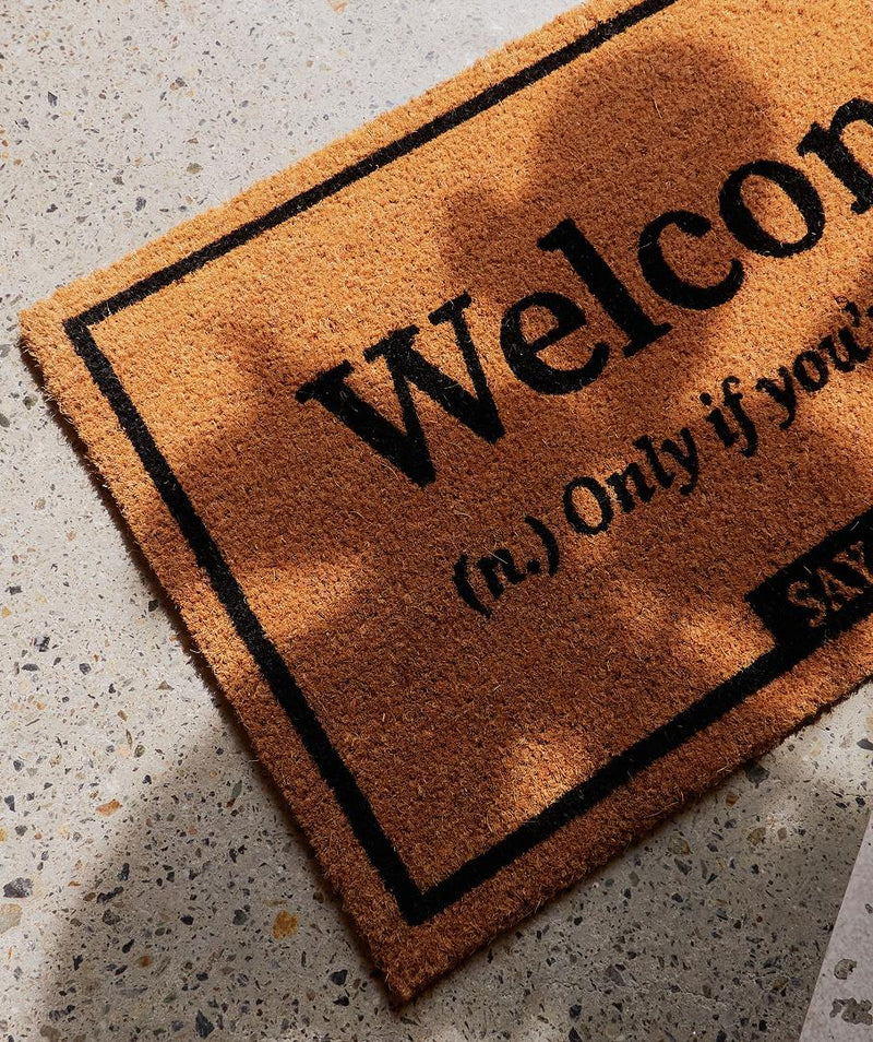 Welcome Door Mat