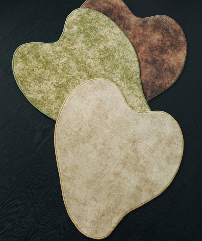 Liquified Patina Rug Green 3sizes
