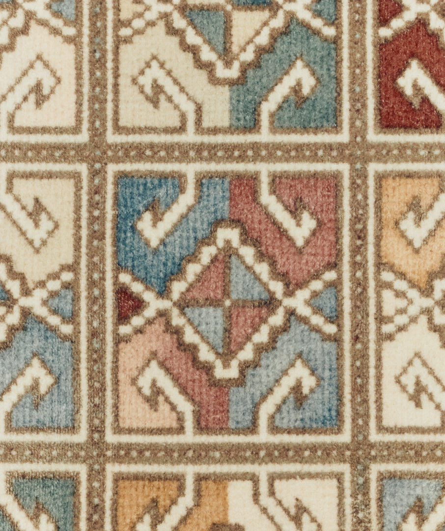 Liquified Ethnic Rug Ivory 3sizes