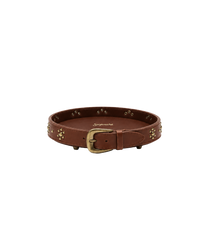 Leather Belt Tray Brown