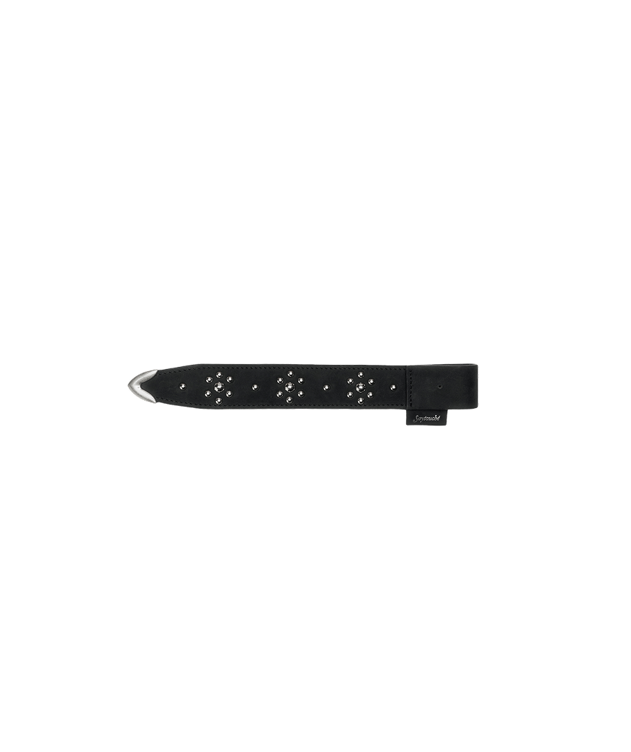 Leather Belt Incense Holder Black