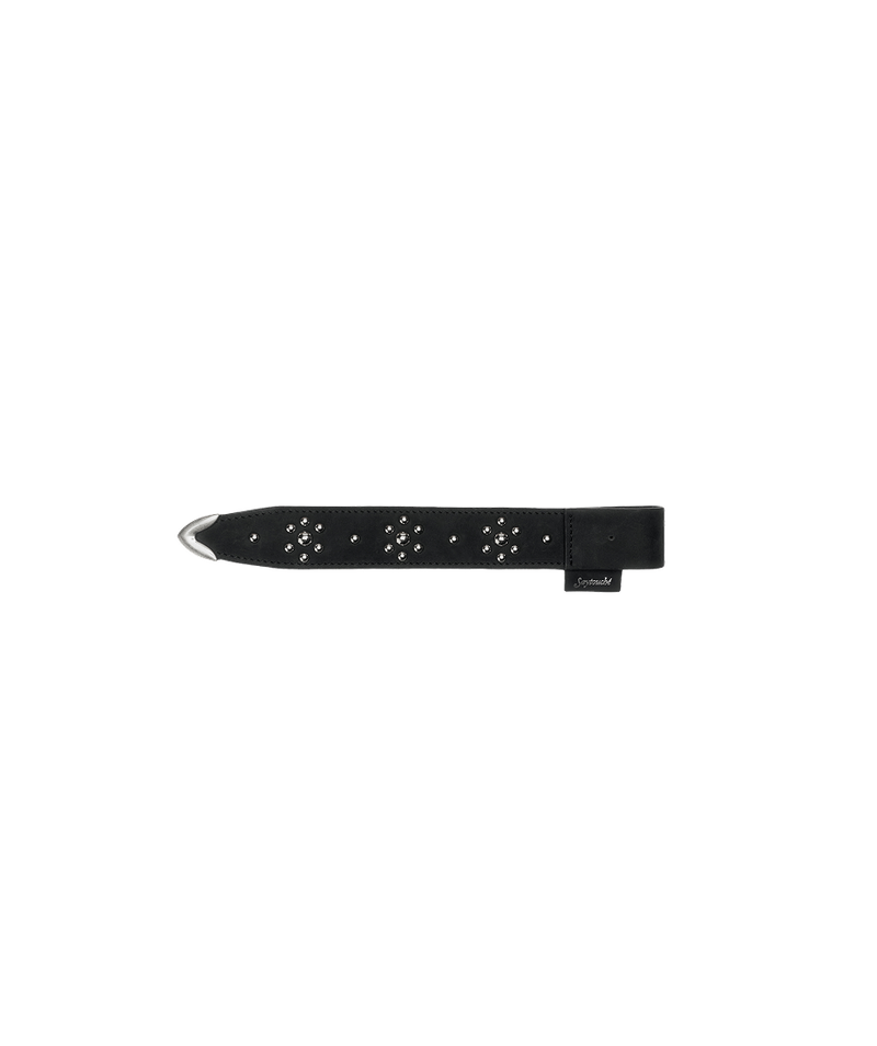 Leather Belt Incense Holder Black