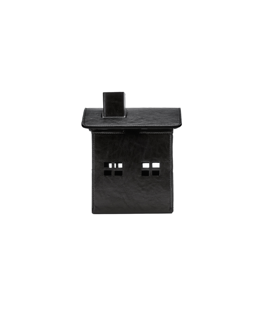 Leather House Tissue Case Black
