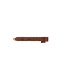 Leather Belt Incense Holder Brown