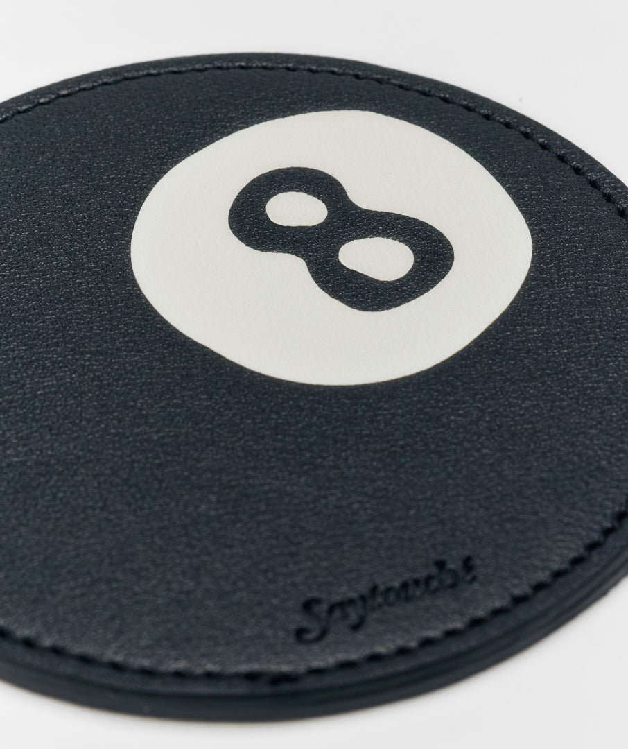 Leather Billiard Coaster 5colors