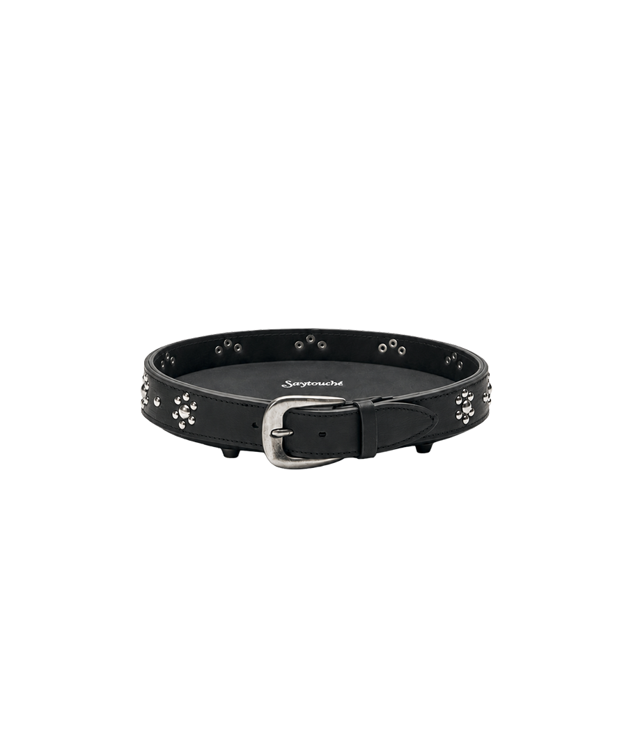 Leather Belt Tray Black