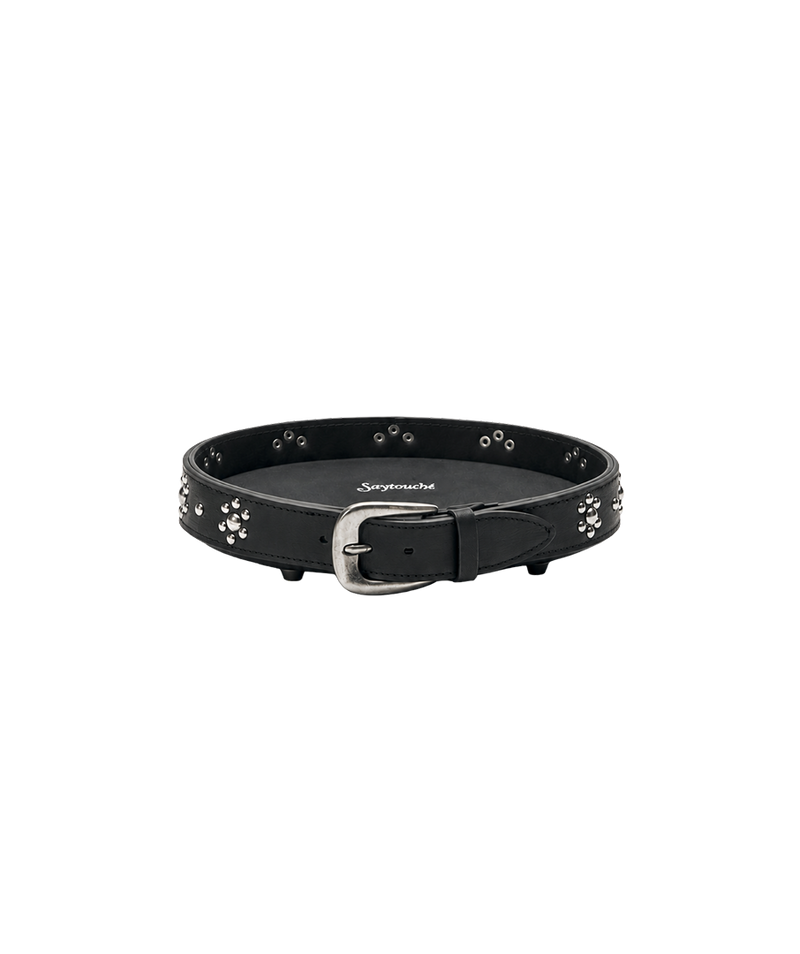 Leather Belt Tray Black