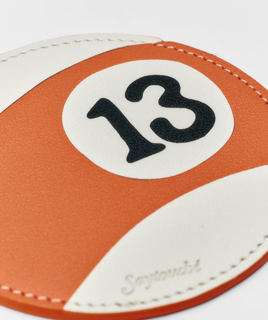 Leather Billiard Coaster 5colors
