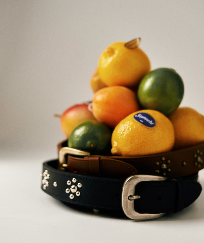Leather Belt Tray Black
