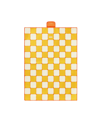 Checkerboard Picnic Mat Yellow